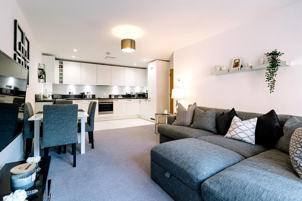 Nowoczesny salon z minimalistycznym designem